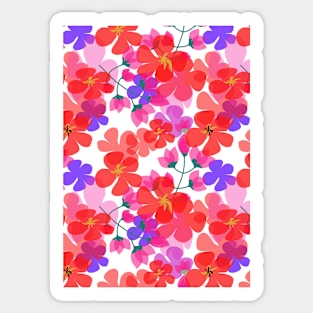 Geraniums 1 Sticker